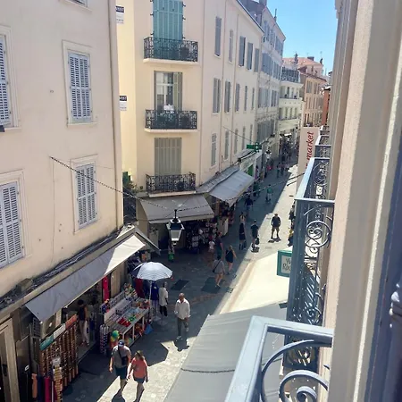 Апартаменты Elegant 2p Rue Meynadier 350 M Palais & Beaches
